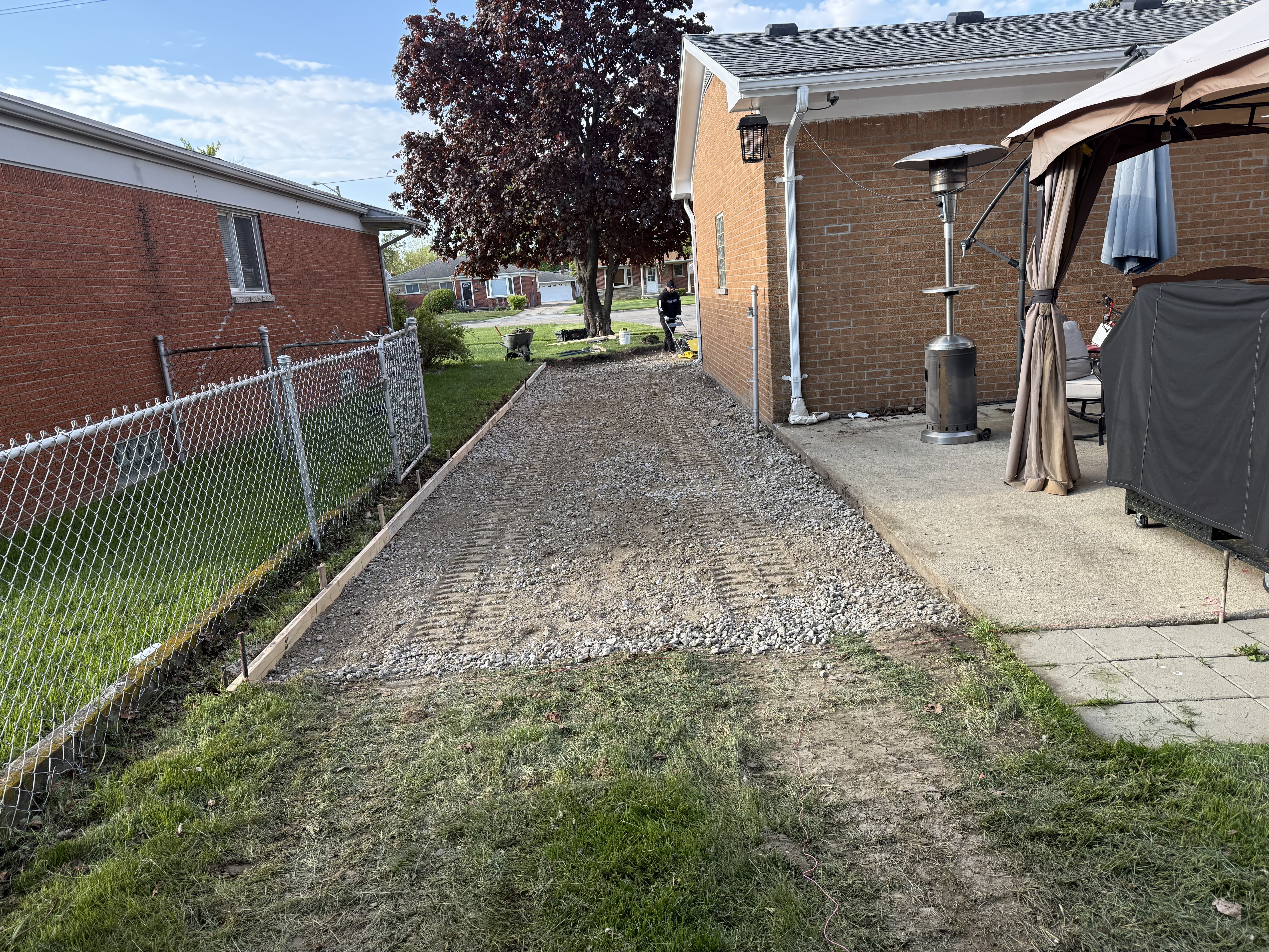 Boat pad extension after