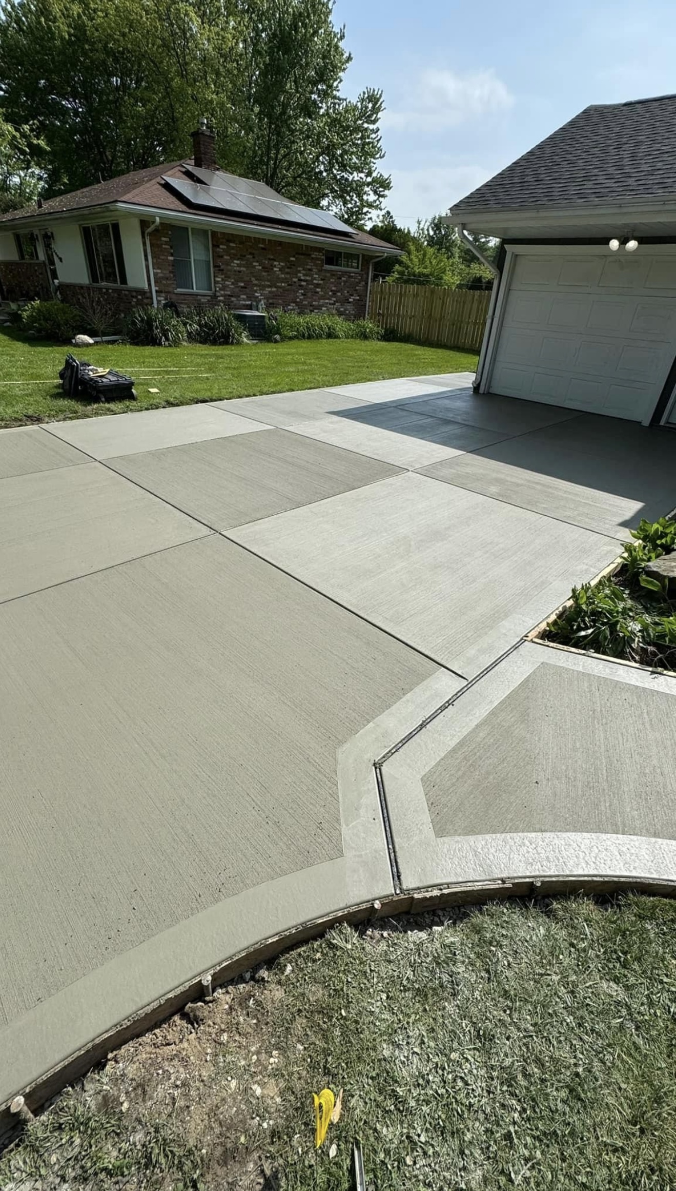 Warren driveway project